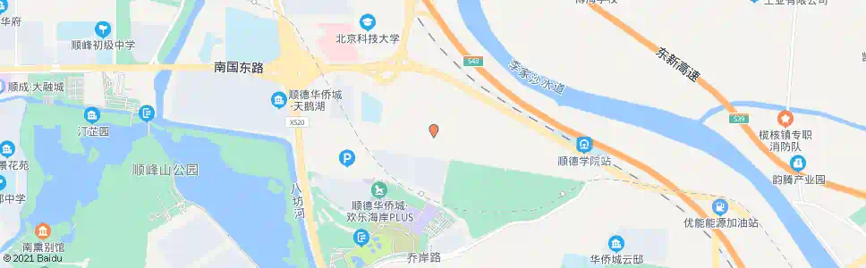 佛山逢沙会龙_公交站地图_佛山公交_妙搜公交查询2025