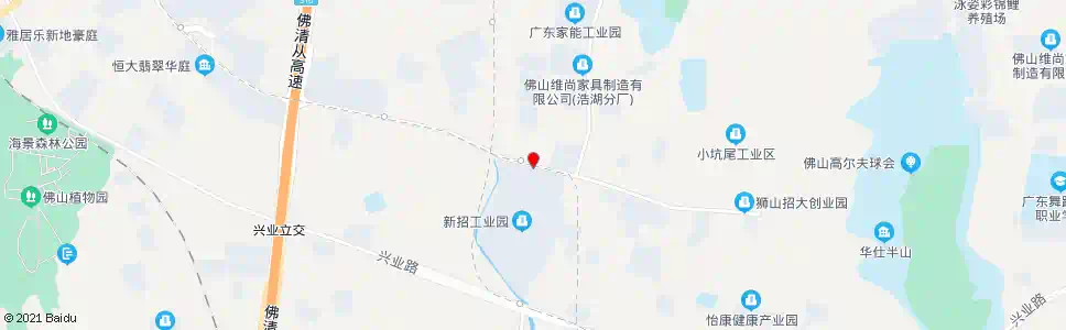 佛山狮山工业园A区市场_公交站地图_佛山公交_妙搜公交查询2025