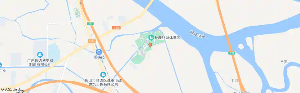佛山长鹿农庄_公交站地图_佛山公交_妙搜公交查询2025