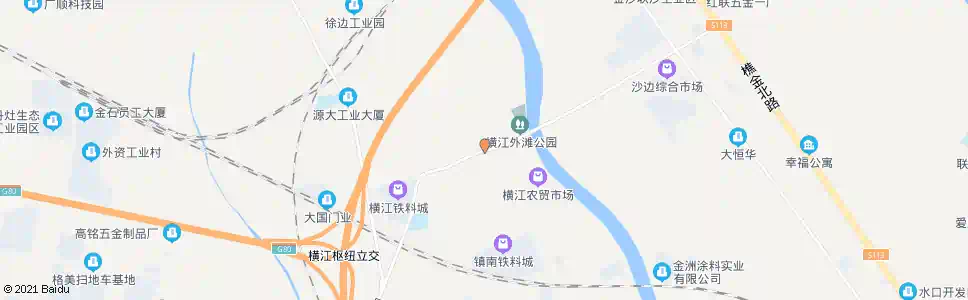 佛山横江圩_公交站地图_佛山公交_妙搜公交查询2025