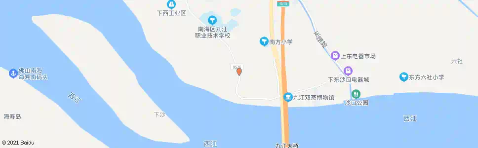 佛山南方红旗二村_公交站地图_佛山公交_妙搜公交查询2025