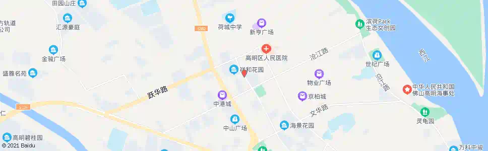 佛山金穗花园_公交站地图_佛山公交_妙搜公交查询2025