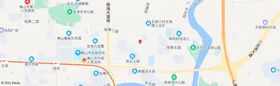 佛山新基工业区_公交站地图_佛山公交_妙搜公交查询2025