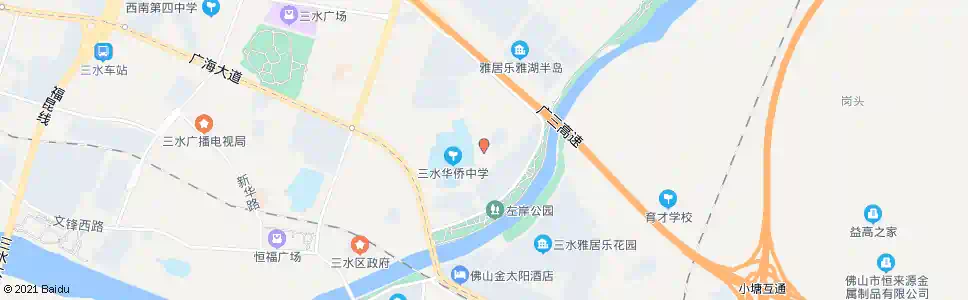 佛山恒益花园_公交站地图_佛山公交_妙搜公交查询2025