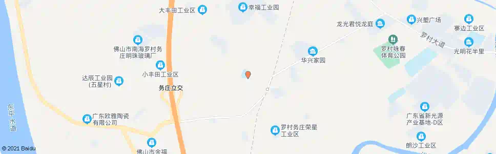 佛山务庄幼儿园_公交站地图_佛山公交_妙搜公交查询2025