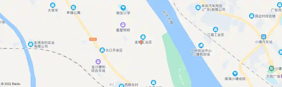 佛山麦村工业区_公交站地图_佛山公交_妙搜公交查询2025