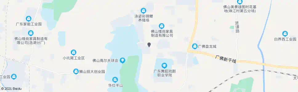 佛山大浩湖度假村_公交站地图_佛山公交_妙搜公交查询2025