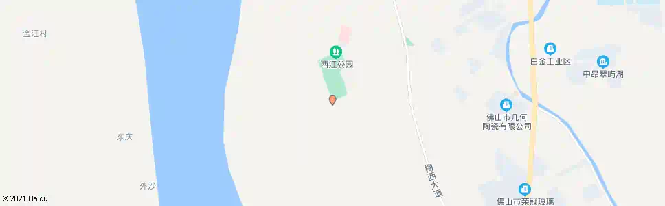 佛山西岸村口_公交站地图_佛山公交_妙搜公交查询2025