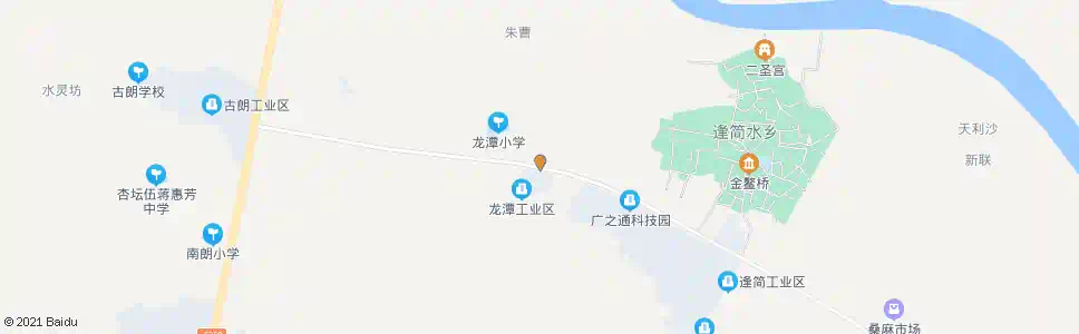 佛山二环路齐龙路口_公交站地图_佛山公交_妙搜公交查询2025