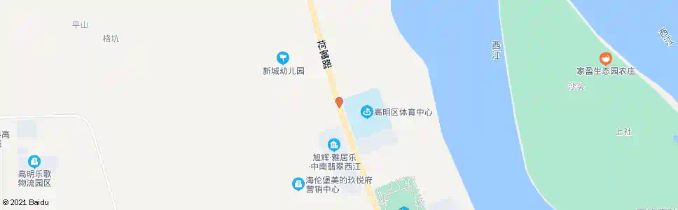 佛山芳村体育中心_公交站地图_佛山公交_妙搜公交查询2025