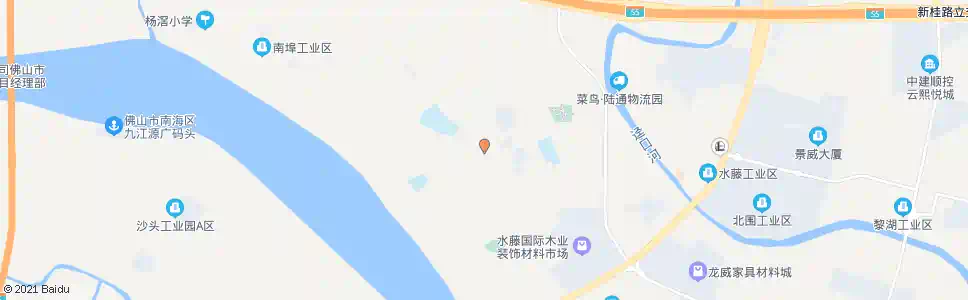 佛山罗沙市场_公交站地图_佛山公交_妙搜公交查询2025