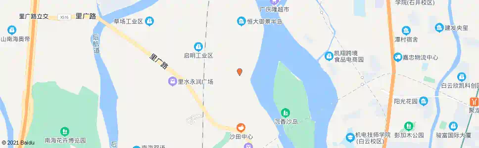 佛山白塔路口_公交站地图_佛山公交_妙搜公交查询2025