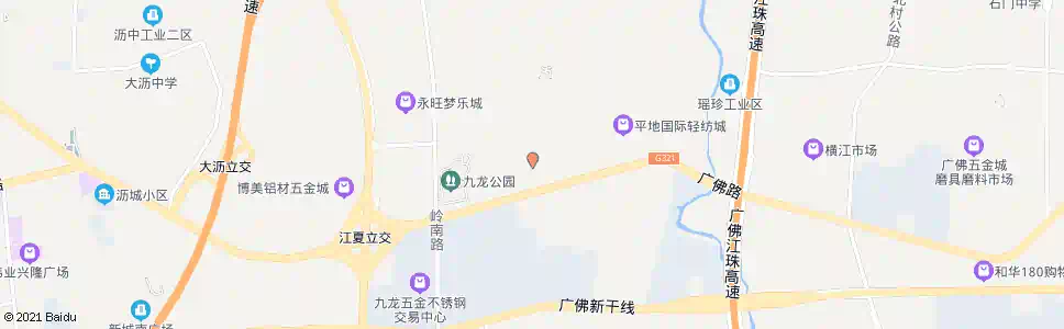 佛山平地路口_公交站地图_佛山公交_妙搜公交查询2025