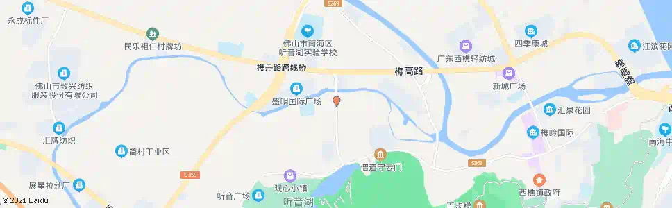 佛山沙涌村口_公交站地图_佛山公交_妙搜公交查询2025