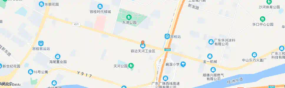 佛山容边_公交站地图_佛山公交_妙搜公交查询2025