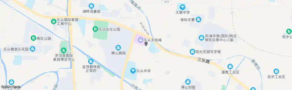 佛山创业南路站(分时段停靠)_公交站地图_佛山公交_妙搜公交查询2025