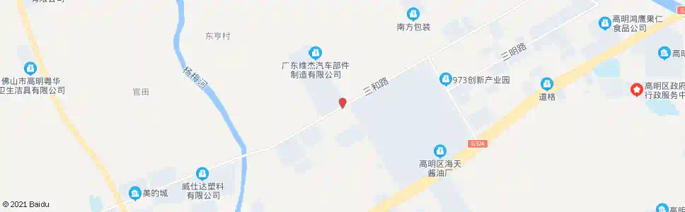 佛山双涌村_公交站地图_佛山公交_妙搜公交查询2025