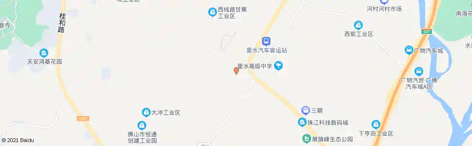佛山联江路口_公交站地图_佛山公交_妙搜公交查询2025