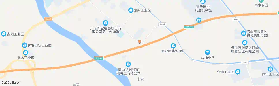 佛山锦丰村_公交站地图_佛山公交_妙搜公交查询2025