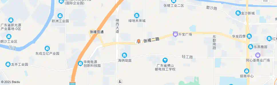 佛山大江路口_公交站地图_佛山公交_妙搜公交查询2025