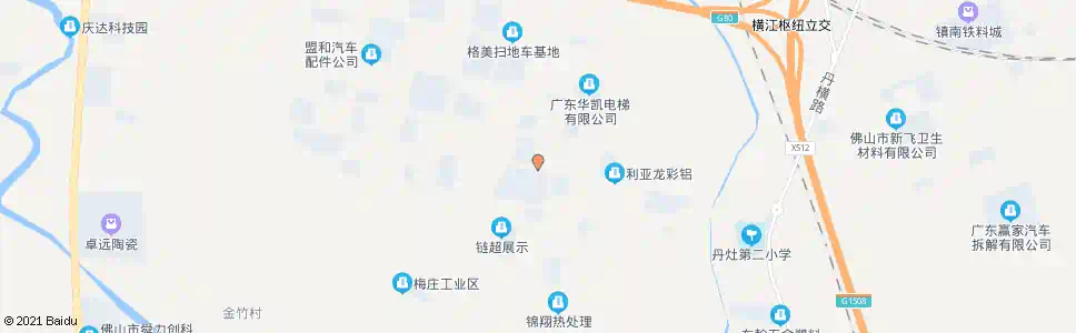 佛山金石大道_公交站地图_佛山公交_妙搜公交查询2025