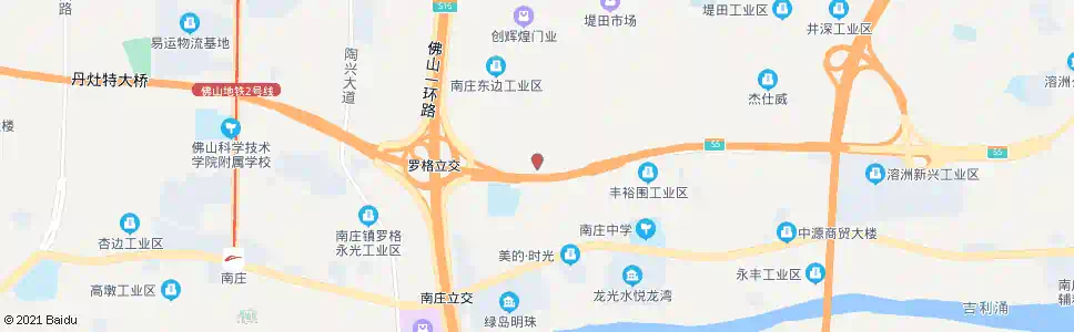 佛山孔家村_公交站地图_佛山公交_妙搜公交查询2025