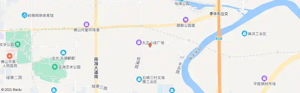 佛山石肯路口_公交站地图_佛山公交_妙搜公交查询2025