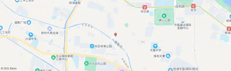 佛山荷村路口(荷村大道)_公交站地图_佛山公交_妙搜公交查询2025