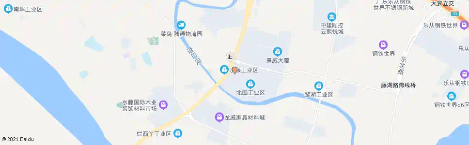 佛山天宏物流_公交站地图_佛山公交_妙搜公交查询2025