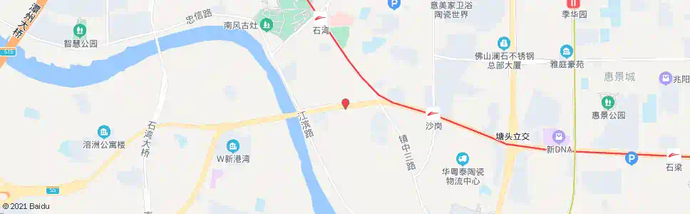 佛山美术陶瓷厂_公交站地图_佛山公交_妙搜公交查询2025