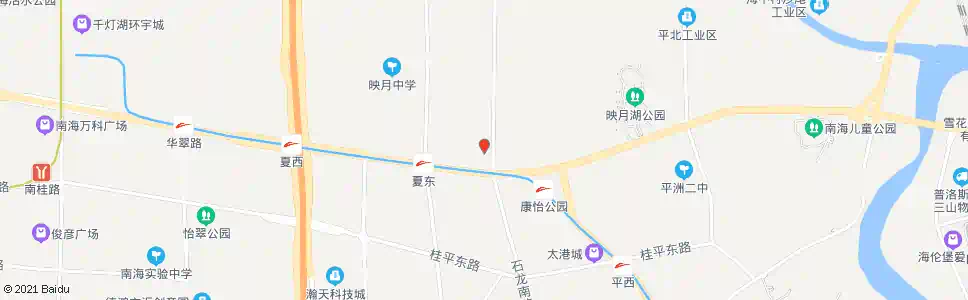 佛山夏东牌坊_公交站地图_佛山公交_妙搜公交查询2025
