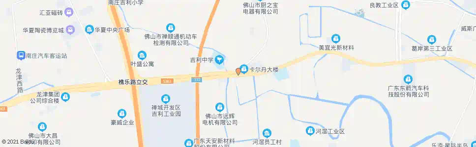 佛山南庄杏头_公交站地图_佛山公交_妙搜公交查询2025