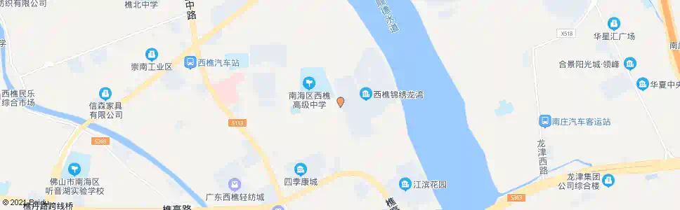 佛山崇南斗头南_公交站地图_佛山公交_妙搜公交查询2025