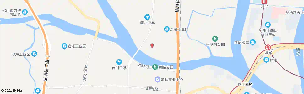 佛山沙面新城(白天鹅花园)_公交站地图_佛山公交_妙搜公交查询2025