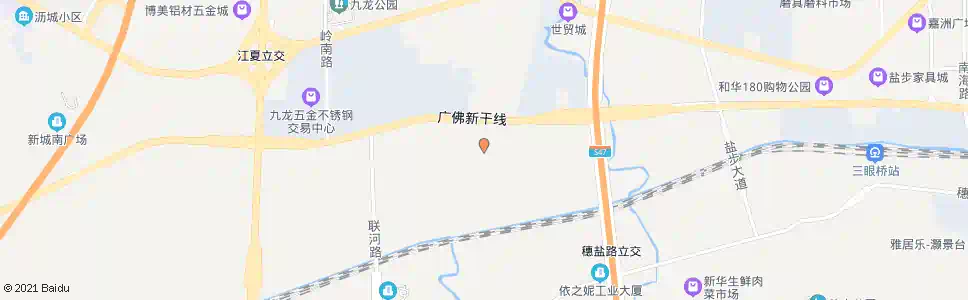 佛山联安村委_公交站地图_佛山公交_妙搜公交查询2025