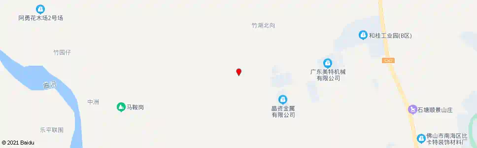 佛山大坳村_公交站地图_佛山公交_妙搜公交查询2025