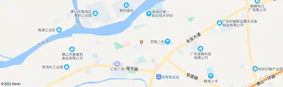 佛山中美厂_公交站地图_佛山公交_妙搜公交查询2025