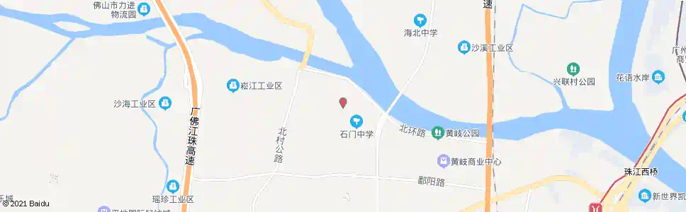 佛山黄岐第一城_公交站地图_佛山公交_妙搜公交查询2025
