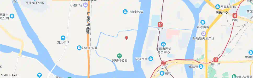 佛山白沙公交场_公交站地图_佛山公交_妙搜公交查询2025