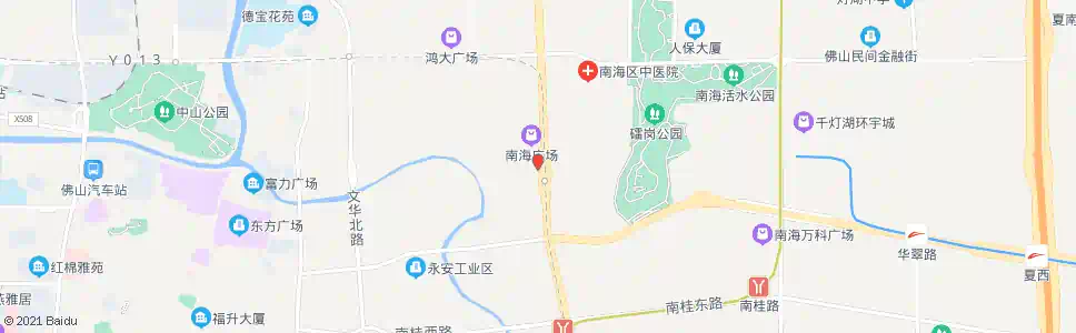 佛山劳动广场_公交站地图_佛山公交_妙搜公交查询2025