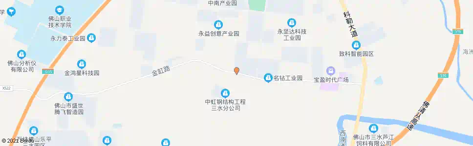 佛山横岗_公交站地图_佛山公交_妙搜公交查询2025