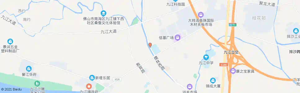 佛山儒林一小_公交站地图_佛山公交_妙搜公交查询2025