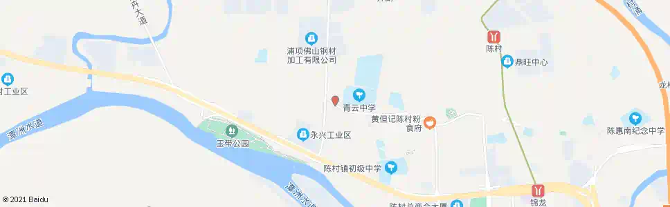 佛山柴栏村_公交站地图_佛山公交_妙搜公交查询2025