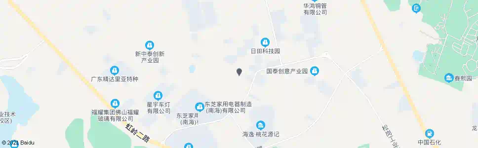 佛山新社_公交站地图_佛山公交_妙搜公交查询2025