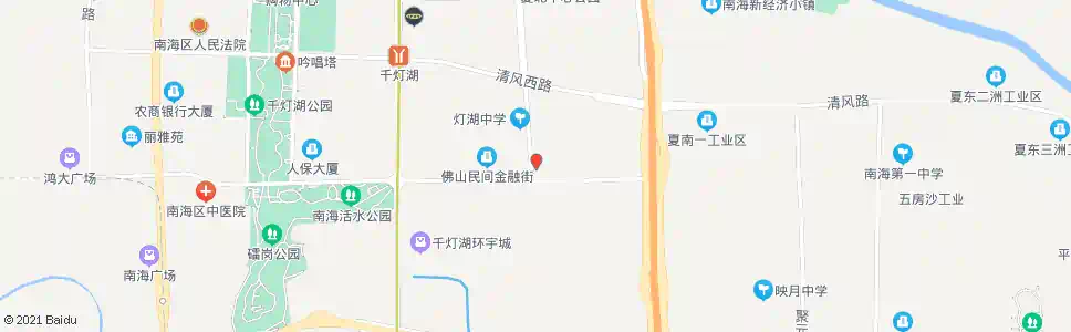 佛山夏西橡塑城_公交站地图_佛山公交_妙搜公交查询2025