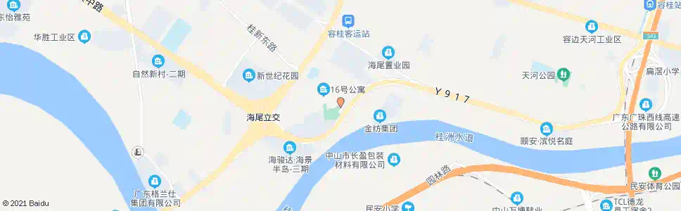 佛山海尾公园_公交站地图_佛山公交_妙搜公交查询2025