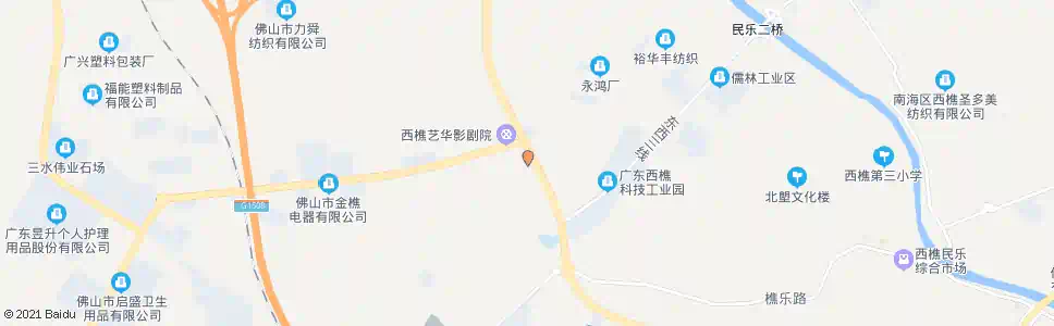 佛山百东村_公交站地图_佛山公交_妙搜公交查询2025