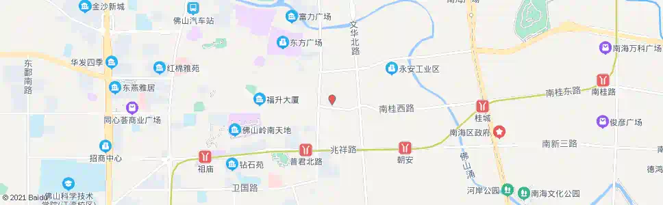 佛山桂园_公交站地图_佛山公交_妙搜公交查询2025