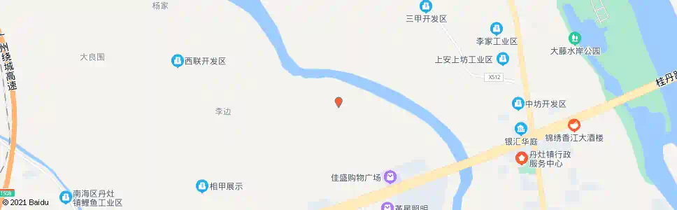 佛山沙滘村(原上沙滘)_公交站地图_佛山公交_妙搜公交查询2025