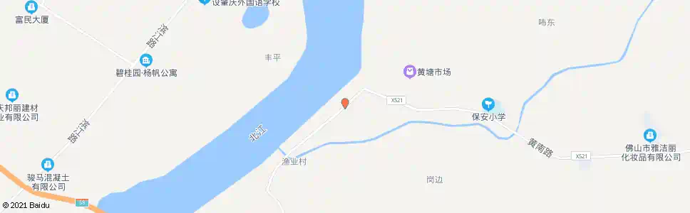 佛山下坑村口_公交站地图_佛山公交_妙搜公交查询2025